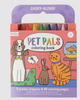 CARRY ALONG CRAYON & COLORING BOOK KIT - PET PALS