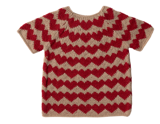 MAILEG KNITTED SWEATER, PIXY SIZE 6 - GIRL