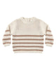 REX SWEATER ALMOND STRIPE