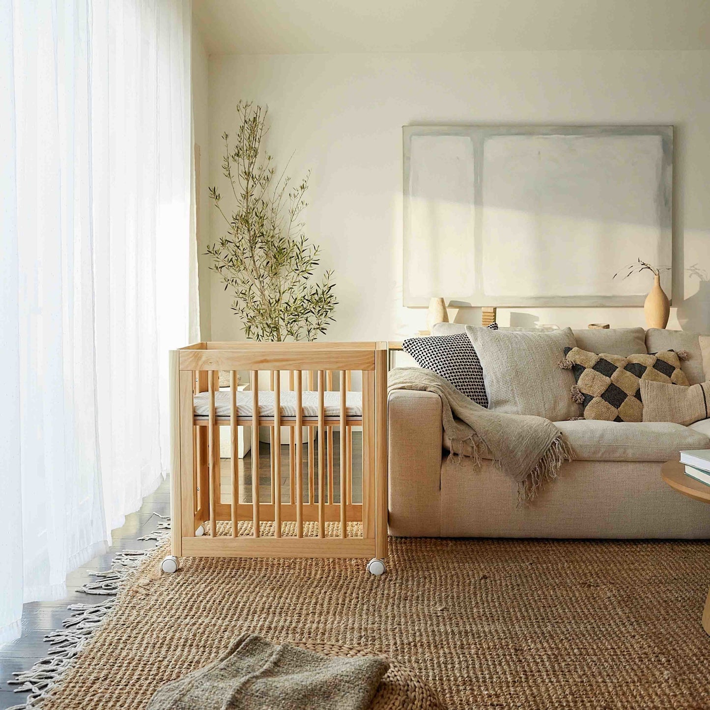 BABYLETTO YUZU 8-IN-1 CONVERTIBLE CRIB WITH ALL-STAGES CONVERSION KITS
