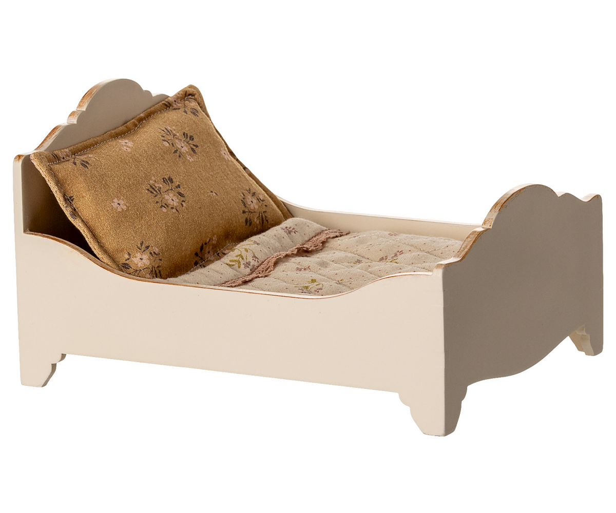 MAILEG BED, MOUSE - OFF-WHITE