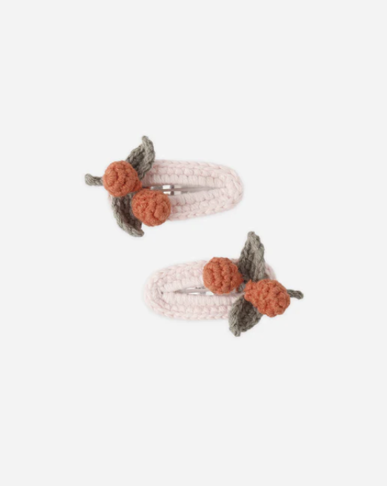 RYLEE + CRU CROCHET CLIP SET - SHELL