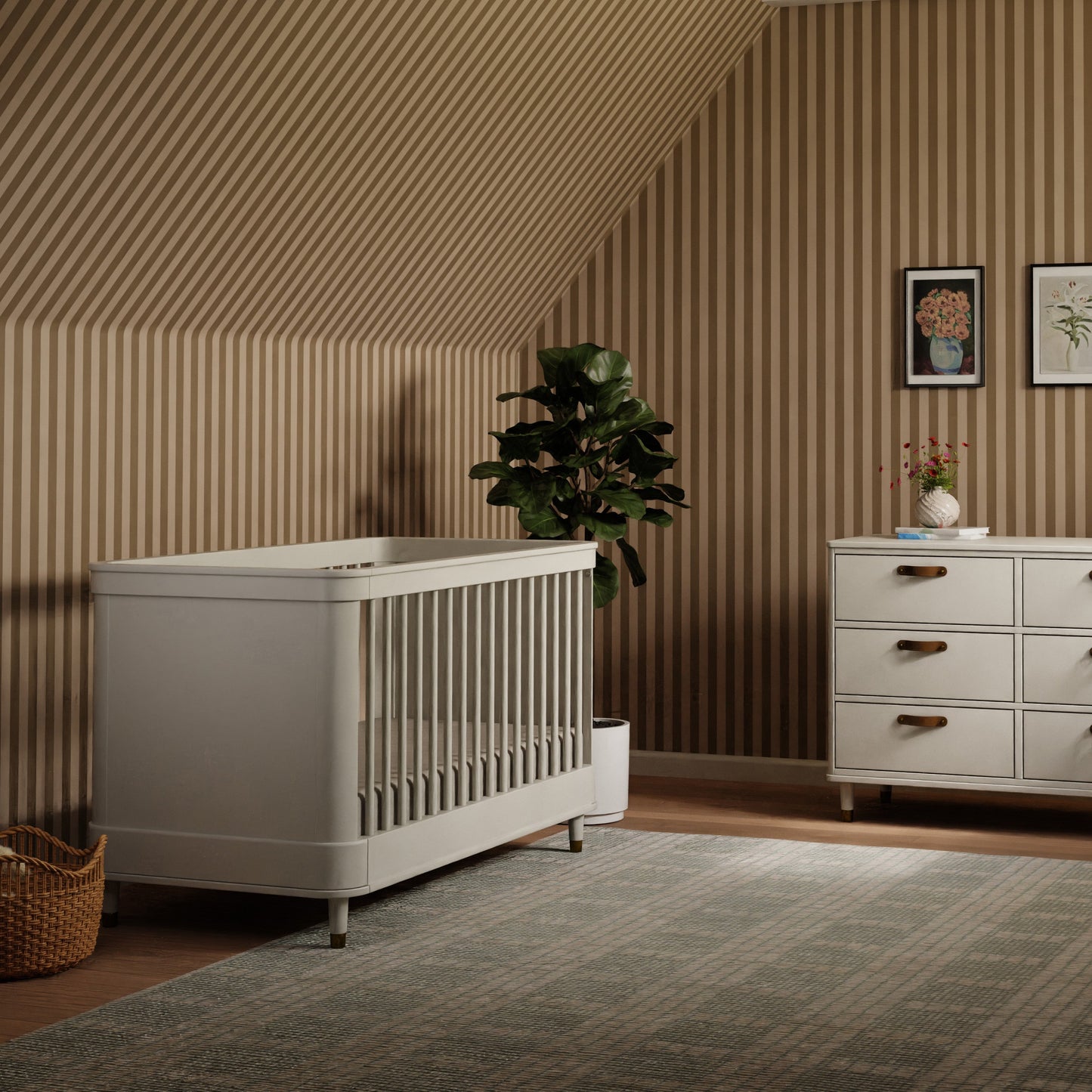 NAMESAKE TANNER 3-IN-1 CONVERTIBLE CRIB - WARM WHITE