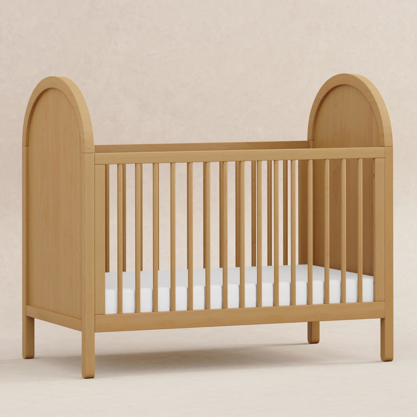Bondi 3-in-1 Convertible Crib w/ Toddler Bed Kit in Honey