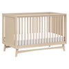 BABYLETTO PEGGY 3-IN-1 CONVERTIBLE CRIB WITH TODDLER BED CONVERSION KIT