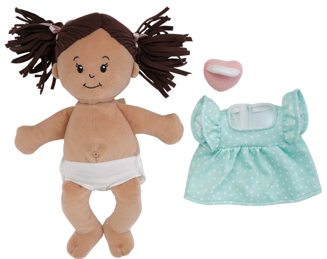 LOVE, STELLA DOLL LIGHT BEIGE WITH BROWN