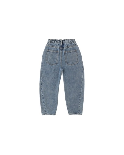 RYLEE & CRU BARREL PANT - INDIGO DENIM