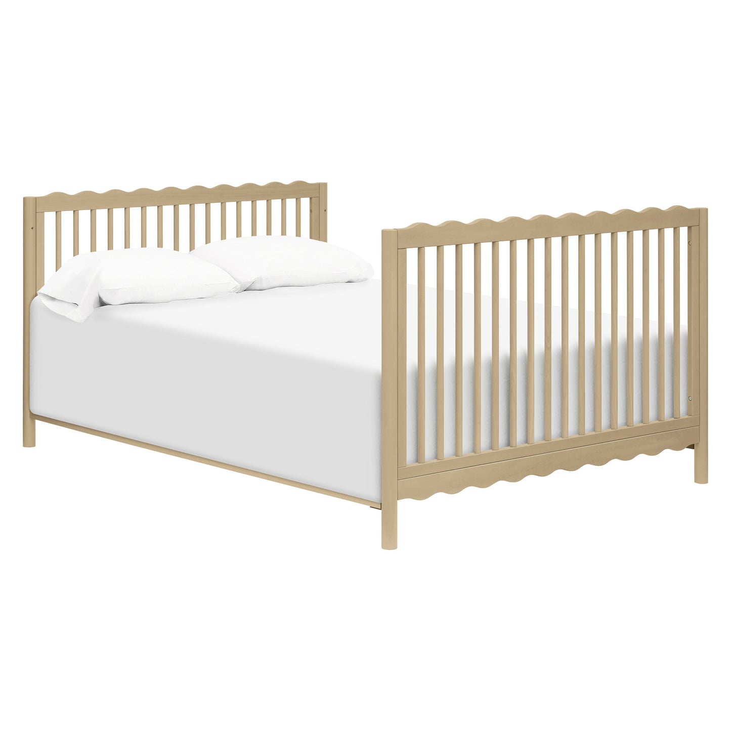 BABYLETTO SWELL 4-IN-1 CONVERTIBLE CRIB WITH TODDLER BED CONVERSION KIT