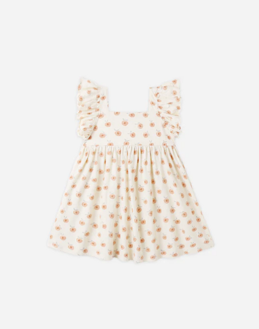 RYLEE + CRU MARIPOSA DRESS PEACHES