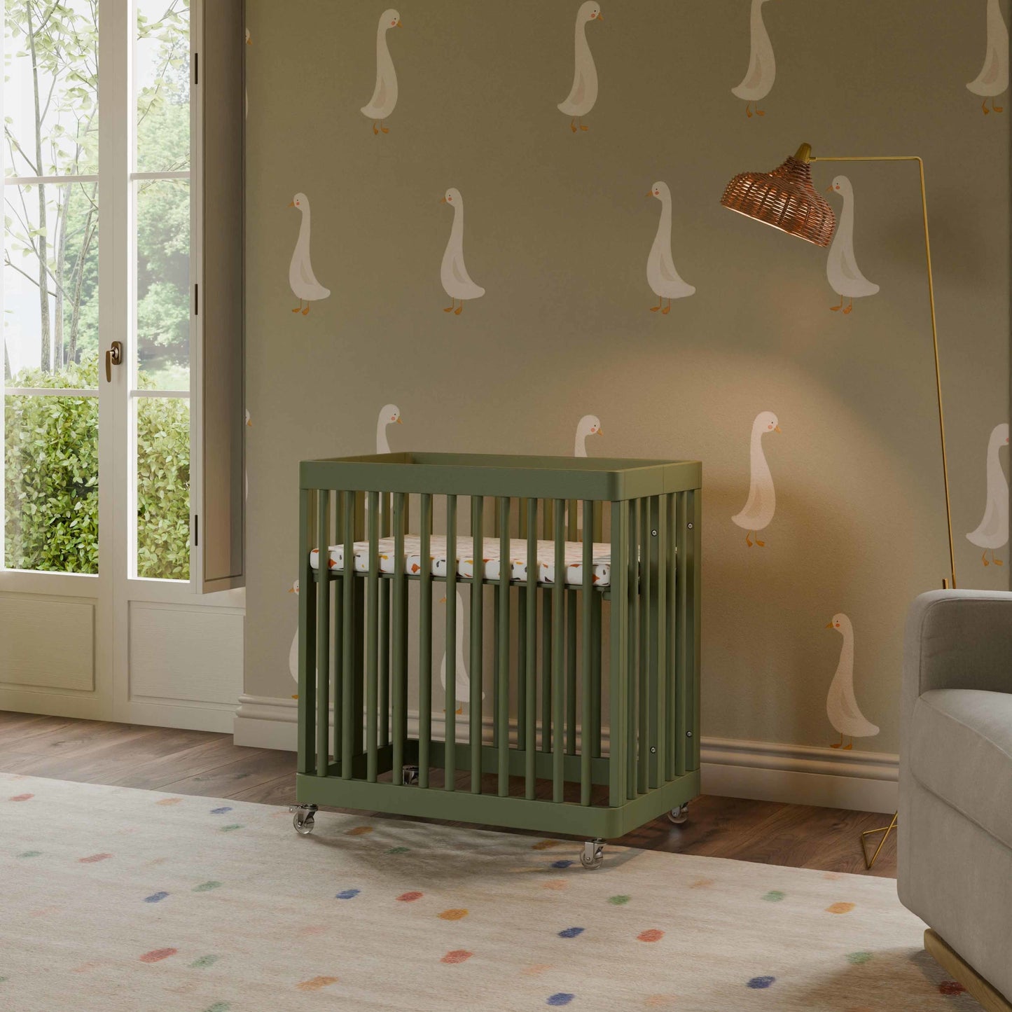 BABYLETTO POGO 8-IN-1 CONVERTIBLE CRIB WITH ALL-STAGES CONVERSION KITS