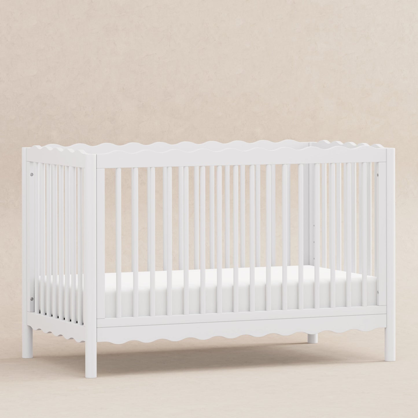 BABYLETTO SWELL 4-IN-1 CONVERTIBLE CRIB WITH TODDLER BED CONVERSION KIT