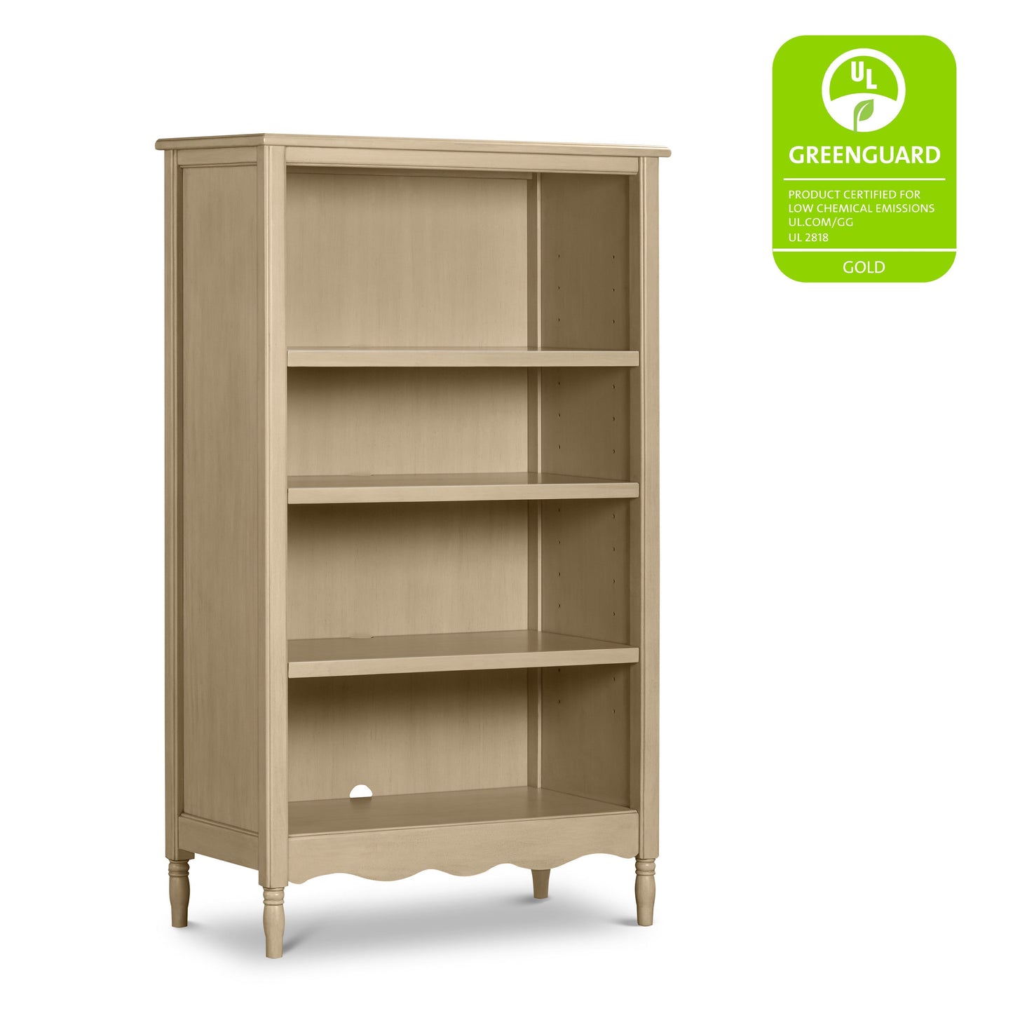 Liberty Assembled Bookcase in Warm White