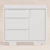Yuzu 3-Drawer Changer Dresser in White/Natural