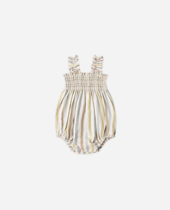 RYLEE + CRU JULIA ROMPER VALENCIA STRIPE