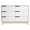 Hudson 6-Drawer Double Dresser, Assembled in Honey