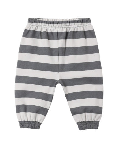 QUINCY MAE OVERSIZED SWEATPANTS MIDNIGHT STRIPE