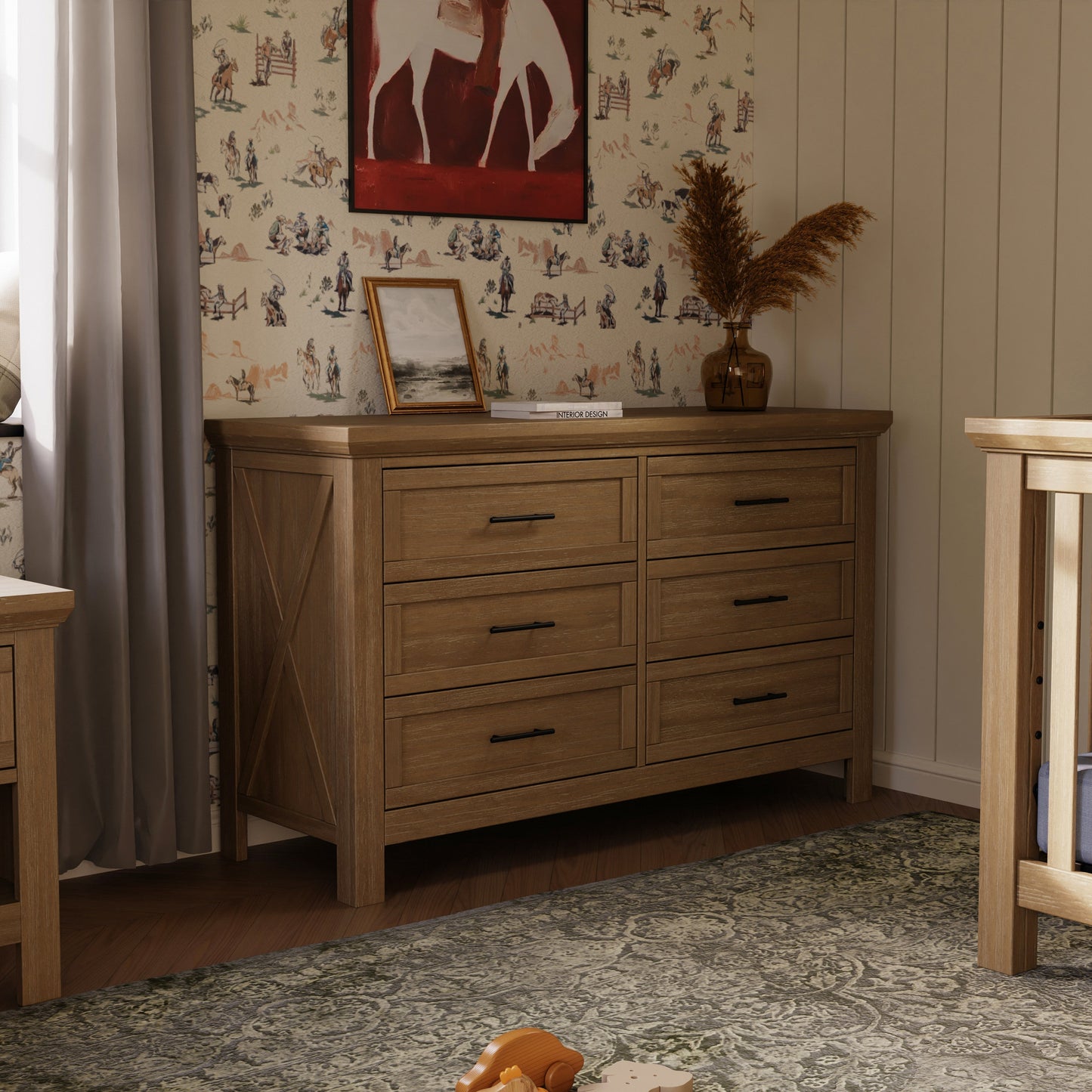 MONOGRAM BY NAMESAKE EMORY FARMHOUSE 6-DRAWER DRESSER