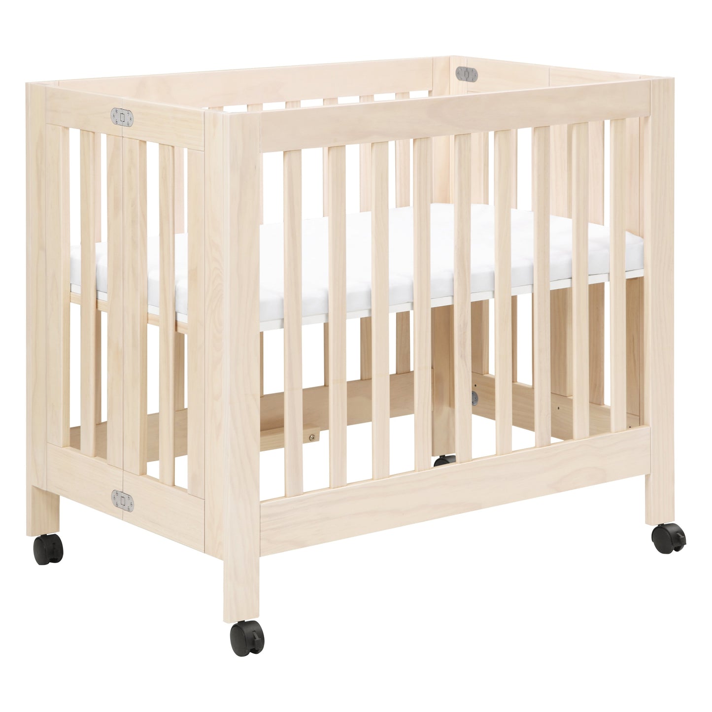 Origami Mini Crib in Light Sage