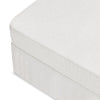 Crawford Gliding Ottoman in Tan Gingham