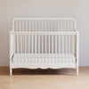 Liberty 4-in-1 Convertible Spindle Crib in Warm White