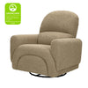 BABYLETTO RAINBOW RECLINER AND SWIVEL GLIDER IN TEDDY LOOP