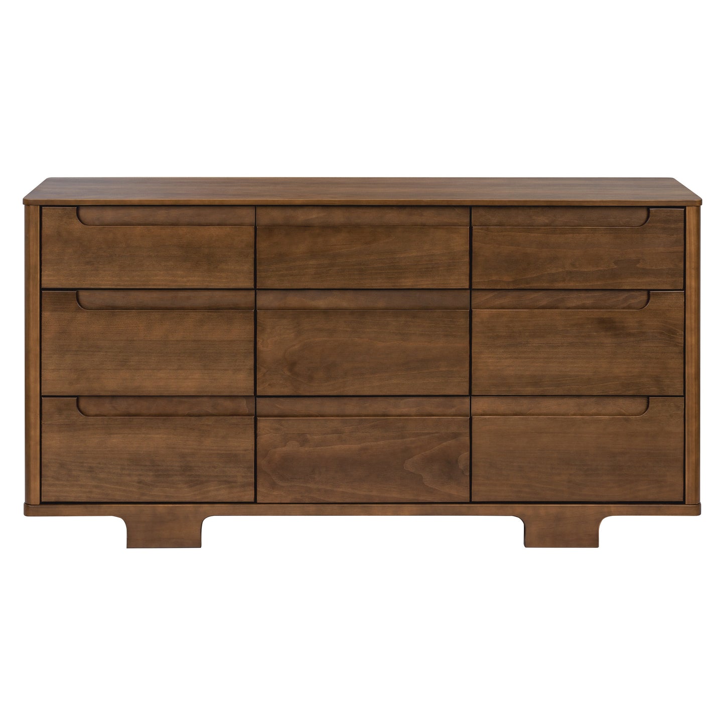 Yuzu 9-Drawer Dresser, Assembled in Natural Walnut