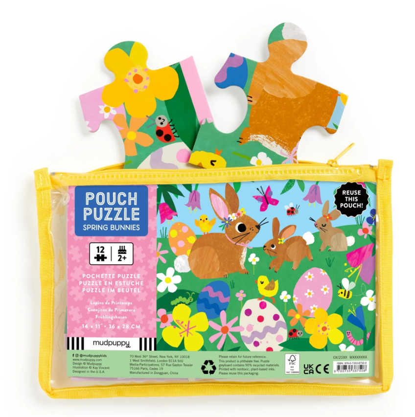SPRING BUNNIES POUCH PUZZLE