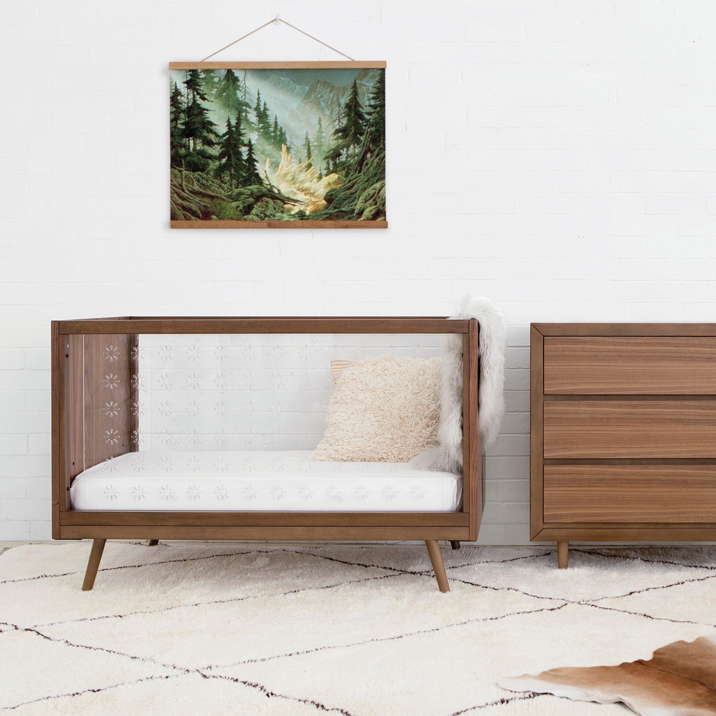 BABYLETTO NIFTY CLEAR 3-IN-1 CRIB