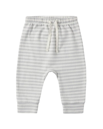 QUINCY MAE DRAWSTRING PANT CLOUD STRIPE
