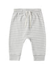 QUINCY MAE DRAWSTRING PANT CLOUD STRIPE