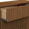 Pogo Tambour Assembled Dresser in Olive