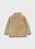 MAYORAL BOY SHERPA ZIP-UP SWEATER