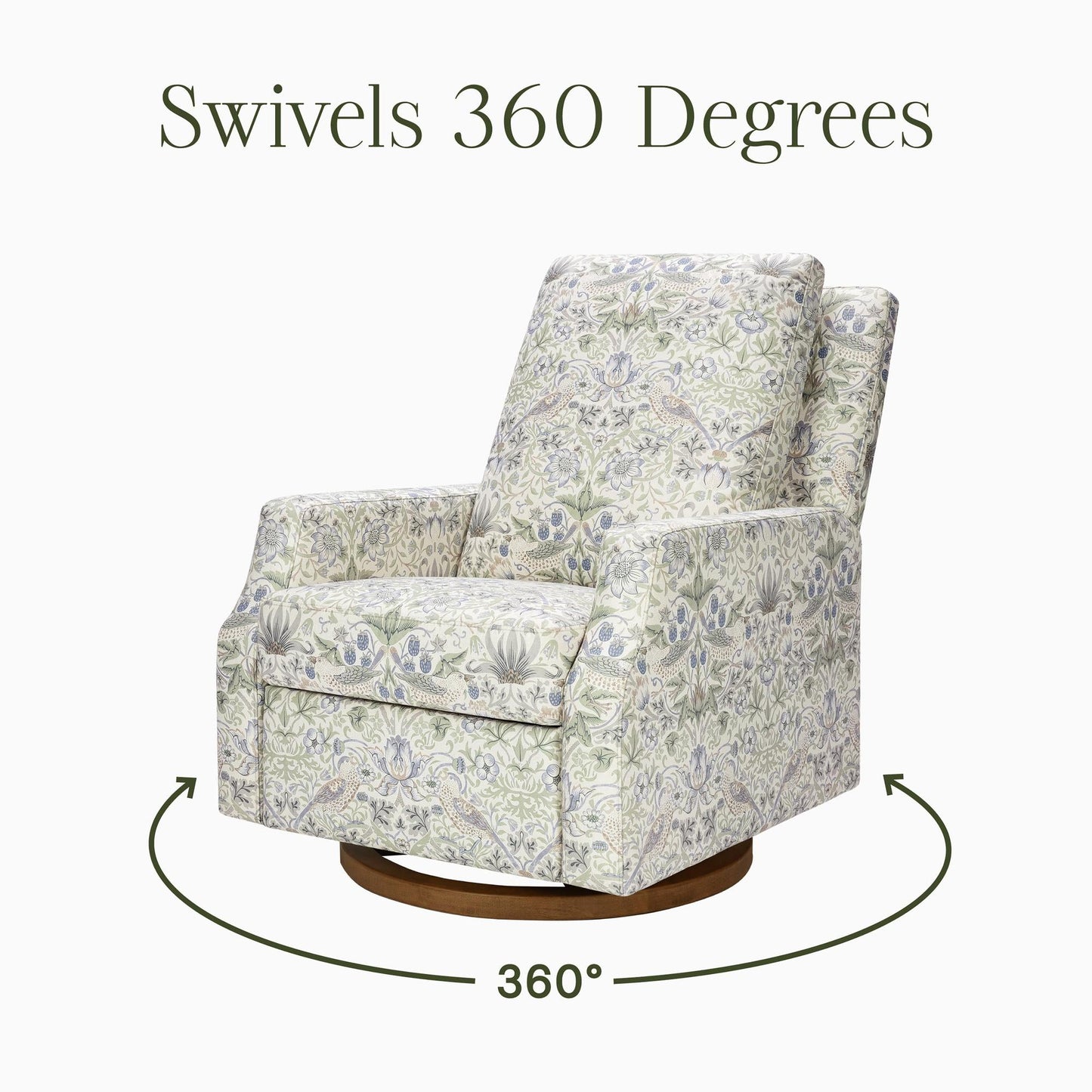 MORRIS & CO. X NAMESAKE CREWE RECLINER AND SWIVEL GLIDER