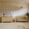 BABYLETTO SWELL 4-IN-1 CONVERTIBLE CRIB WITH TODDLER BED CONVERSION KIT