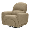 BABYLETTO RAINBOW RECLINER AND SWIVEL GLIDER IN TEDDY LOOP
