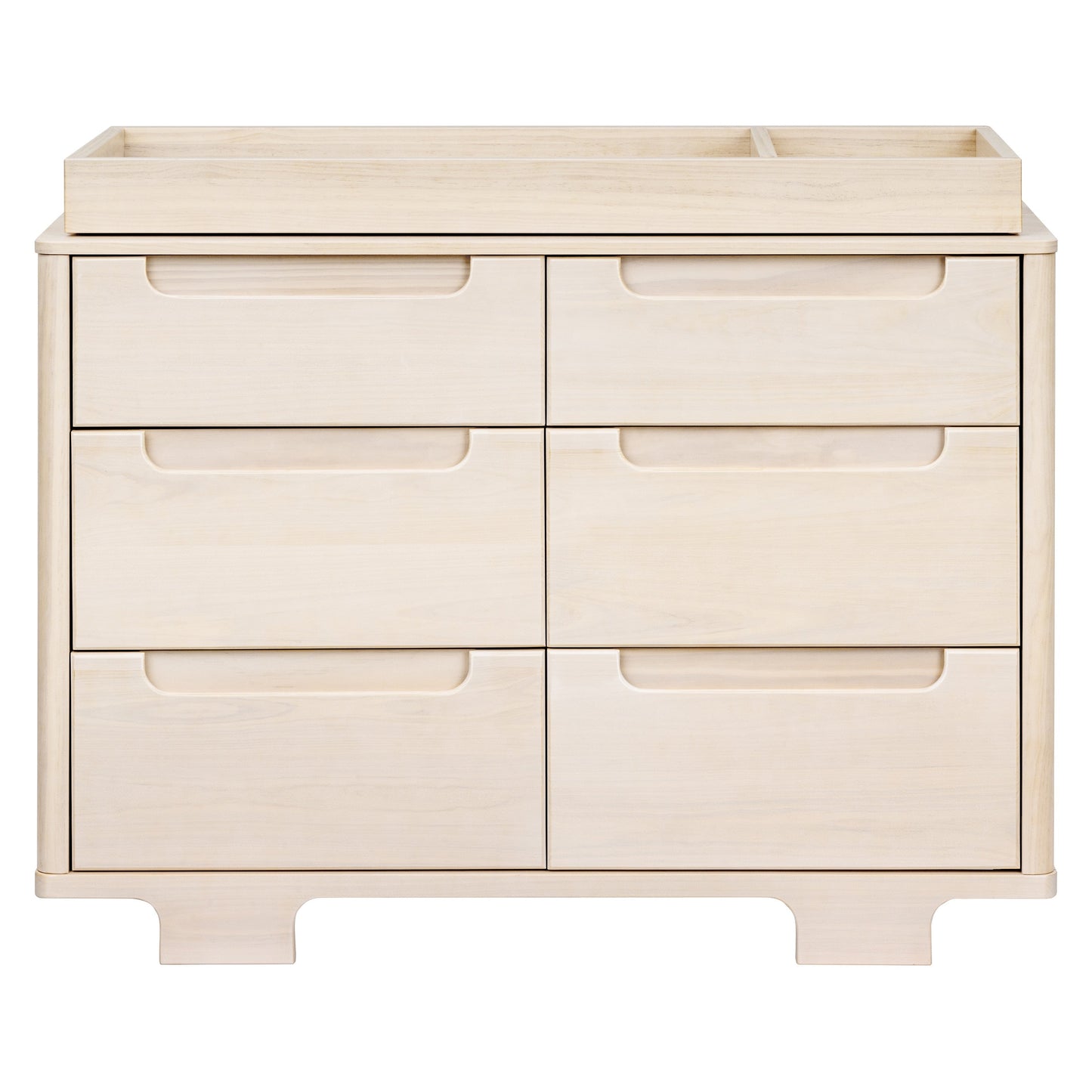 Yuzu 6-Drawer Dresser in Natural Walnut