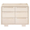 Yuzu 6-Drawer Dresser in Natural Walnut