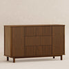 Pogo Tambour Assembled Dresser in Olive