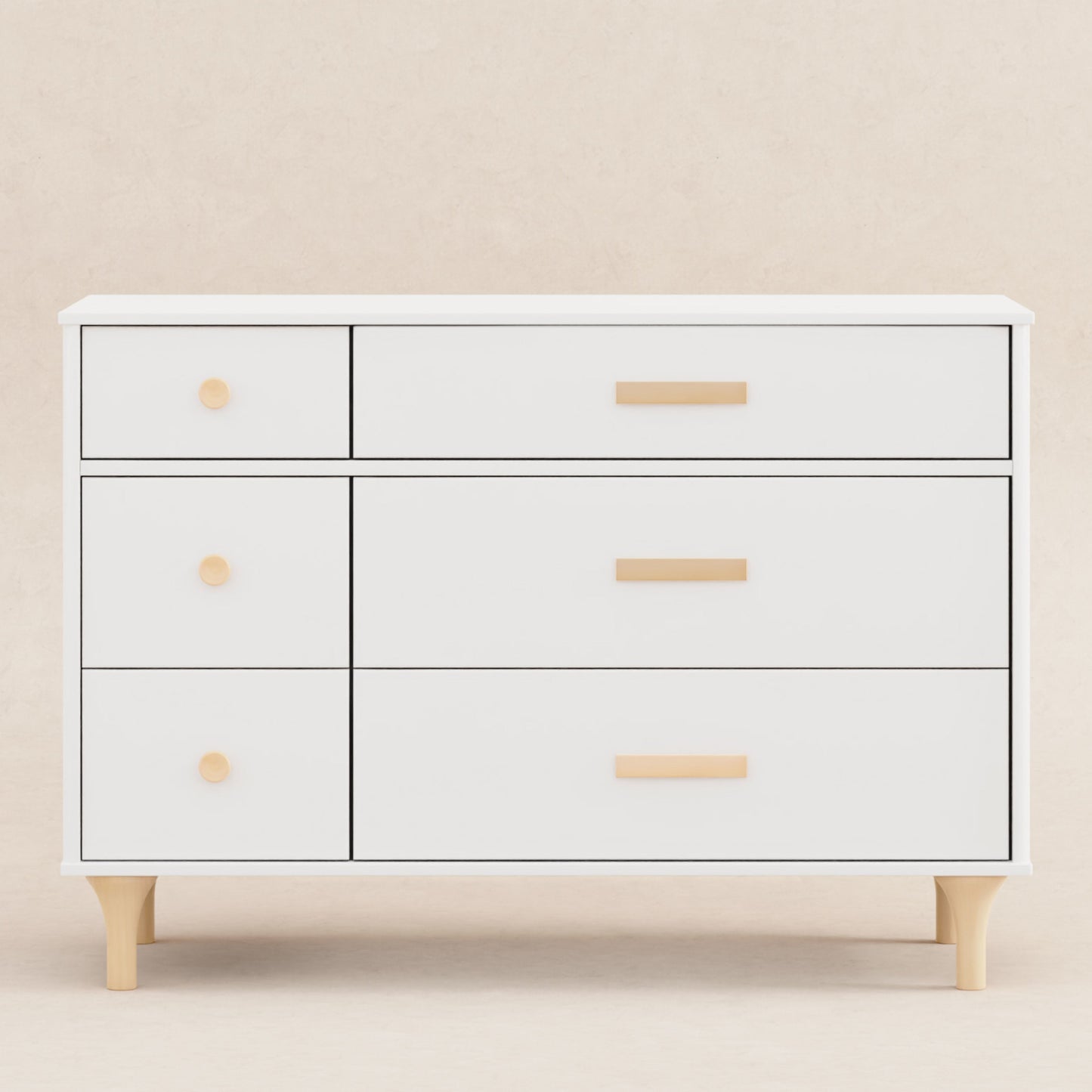 BABYLETTO LOLLY 6-DRAWER DOUBLE DRESSER