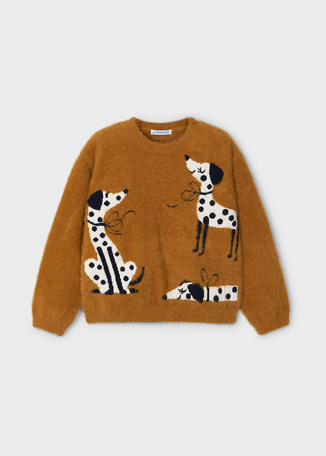Mayoral Jersey Caramel Dog 4T