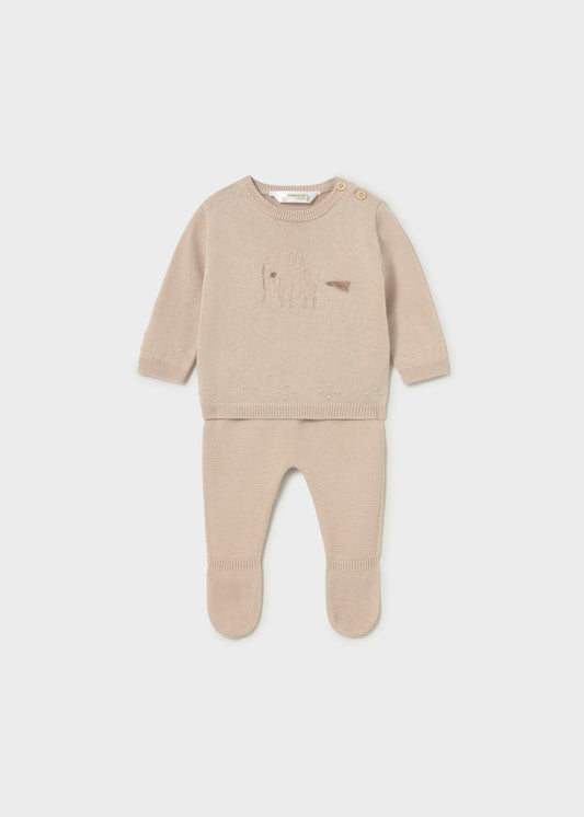 MAYORAL BOY KNIT PANTS AND SWEATER SET