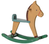 MAILEG ROCKING HORSE, MOUSE -LIGHT BROWN