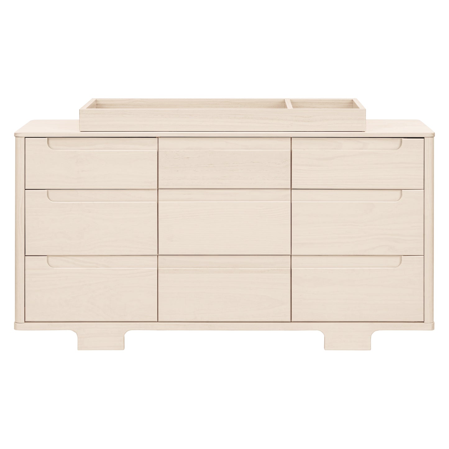 Yuzu 9-Drawer Dresser, Assembled in Natural Walnut