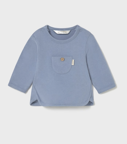 MAYORAL BOY T-SHIRT WITH POCKET BLUEBELL