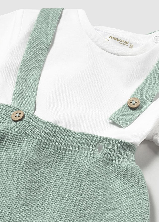 MAYORAL 3-PIECE KNIT SET WITH CARDIGAN