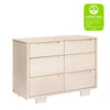 Yuzu 6-Drawer Dresser in Natural Walnut