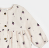 PETIT LEM PLUM PRINT TWILL DRESS SET