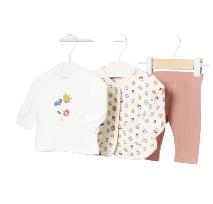 MAYORAL 3 PIECE FLORAL SET