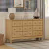 Liberty 9-Drawer Assembled Dresser in Natural Walnut