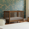 Scoot 3-in-1 Convertible Crib w/ToddlerBedConversion Kit in White/WashedNatural